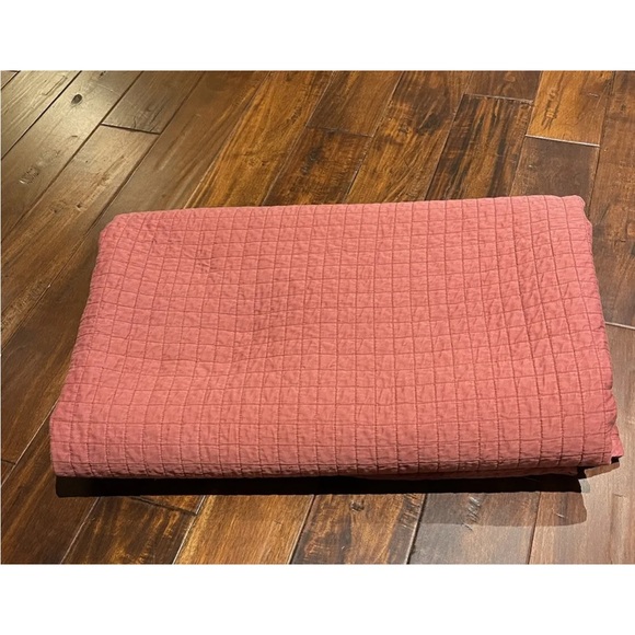 Hotel Quilt/Bedspread f/q rust - Picture 3 of 11